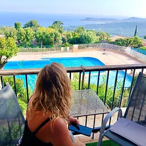 Pool House Mdt 2 Etoiles Vue Panoramique Amazing Sea View Wifi Linge Linen Inclut Aircondition Apartment